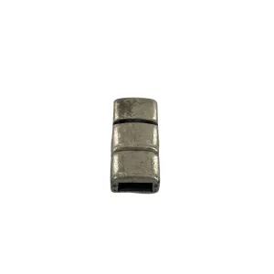 12mm Antique Silver, Clasp, Zinc Alloy, #B-105