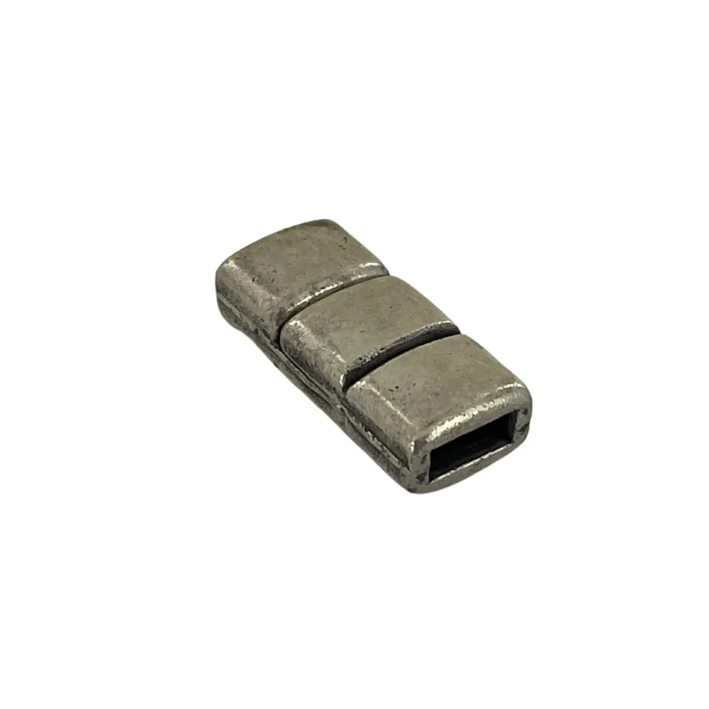 12mm Antique Silver, Clasp, Zinc Alloy, #B-105