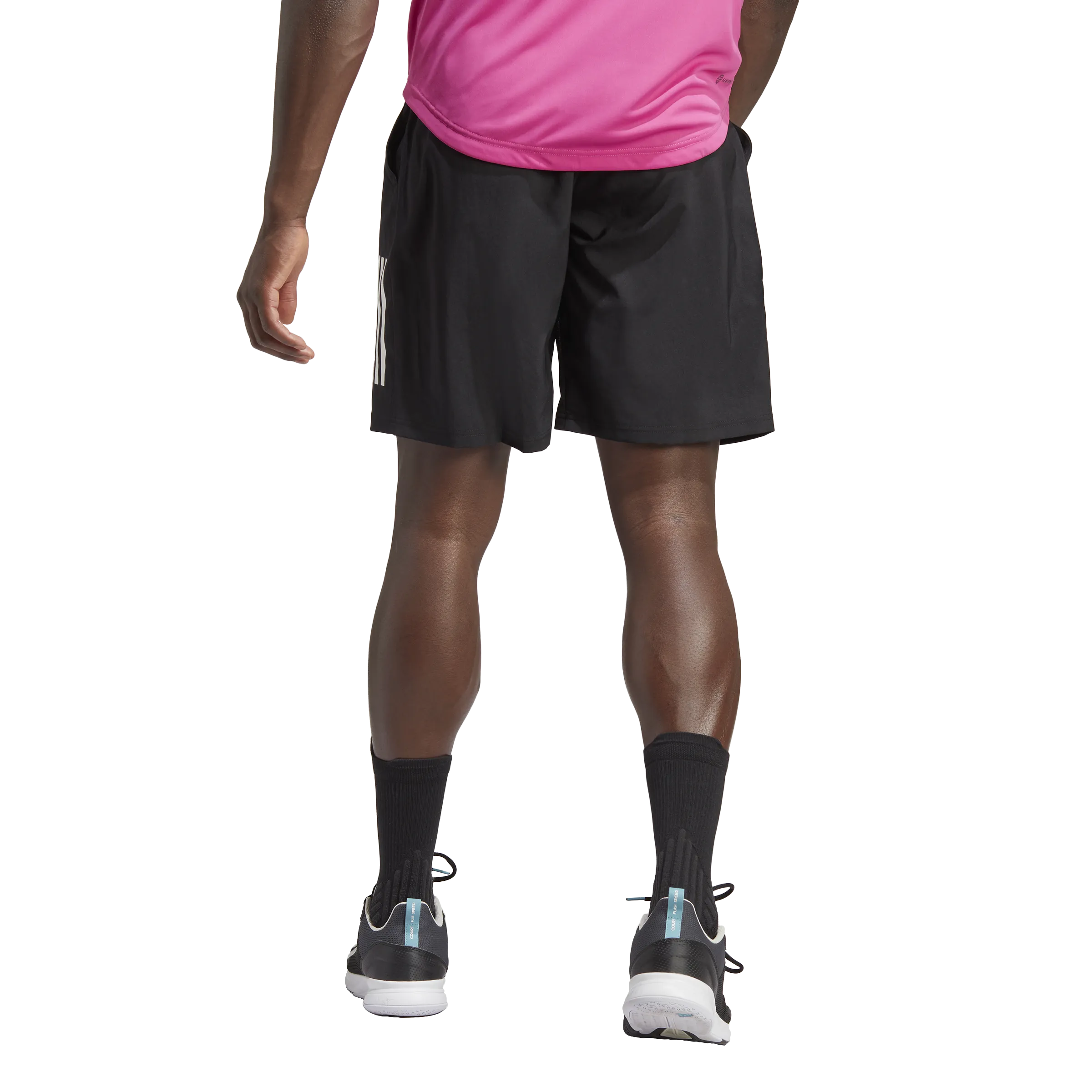 Adidas Club 3-Stripe "9 Shorts (Black)