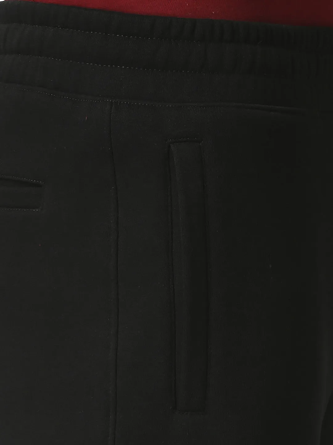 Black Fleece Track Pants