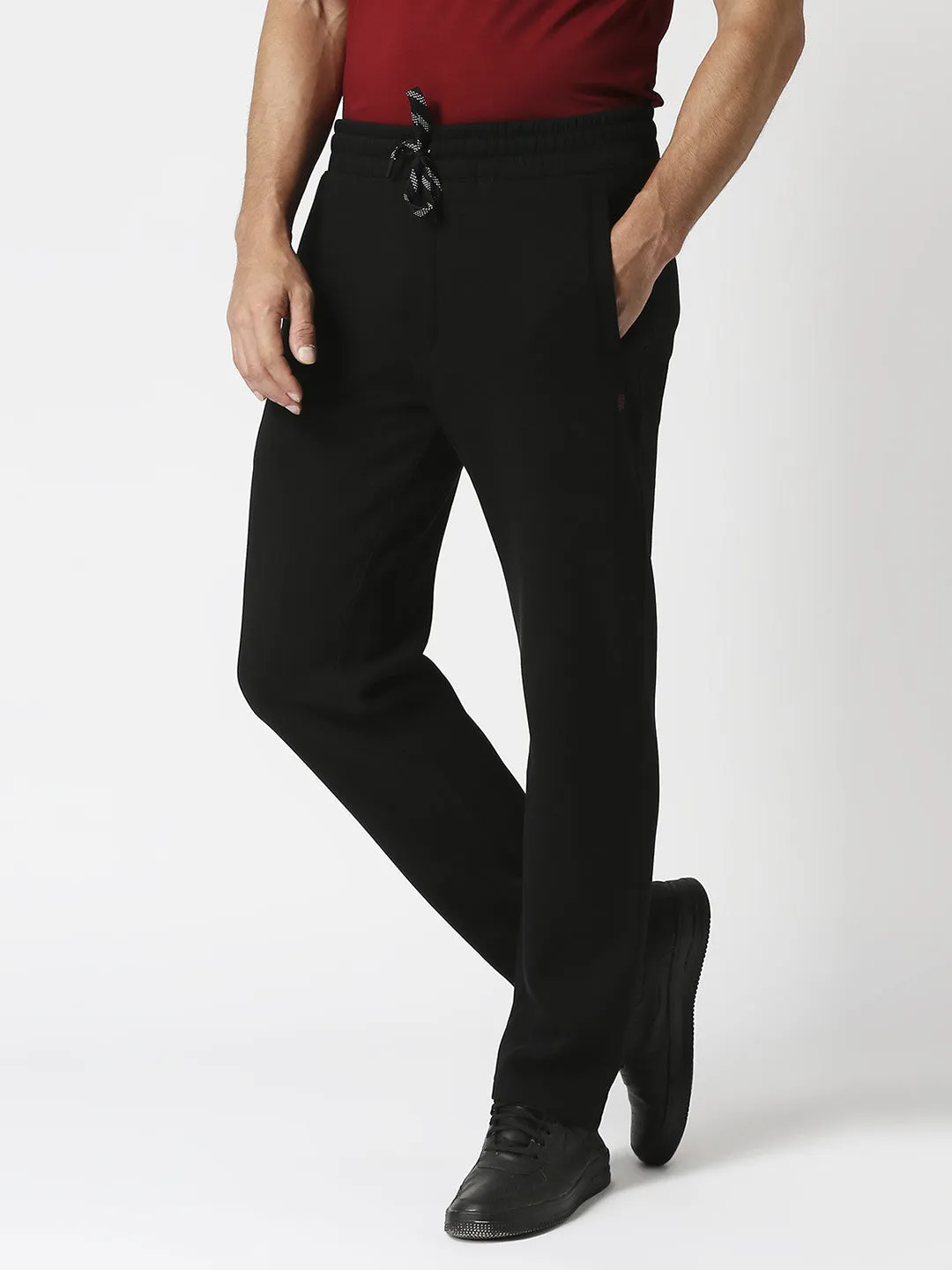 Black Fleece Track Pants