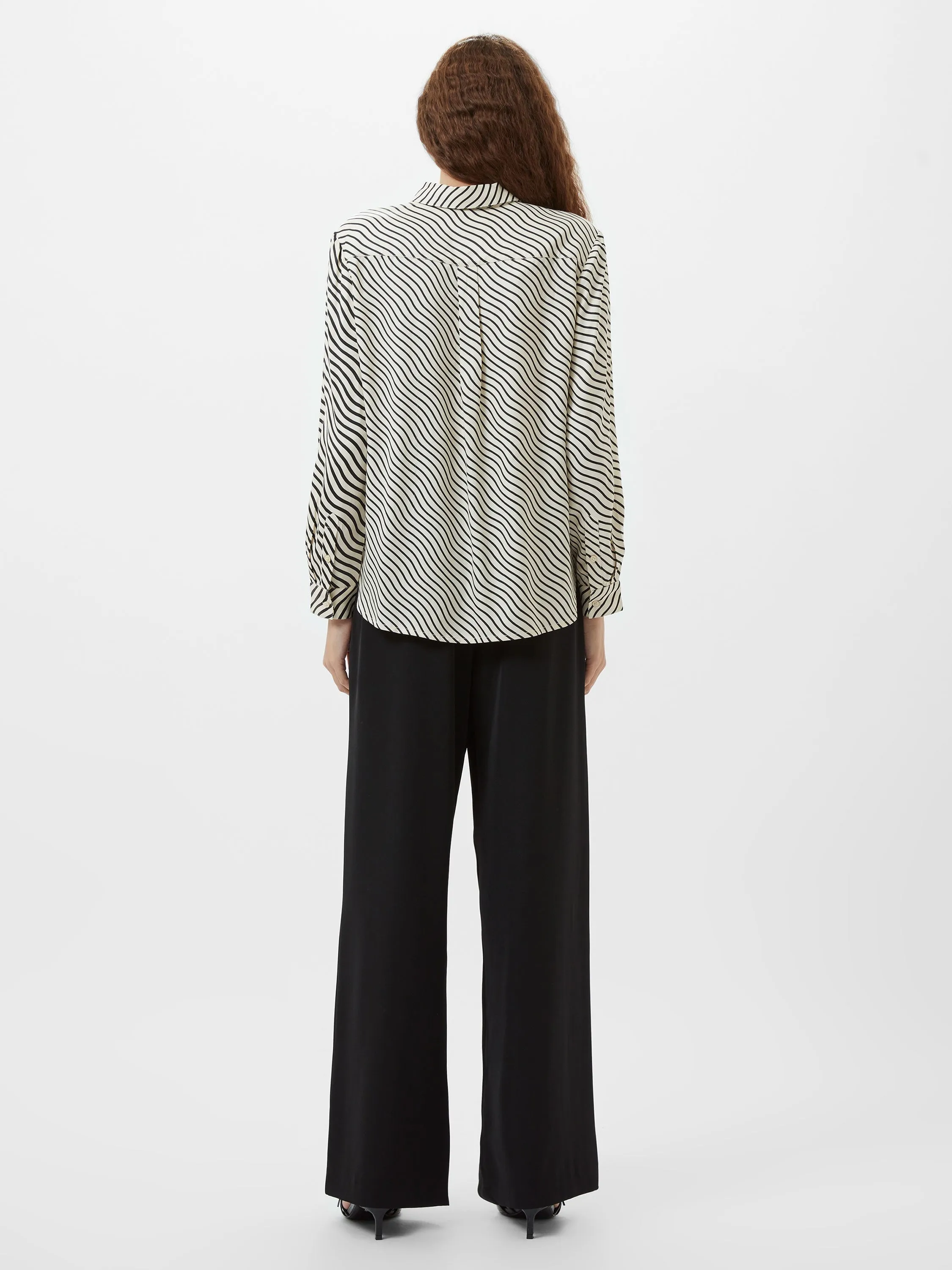Candice Satin Stripe Shirt