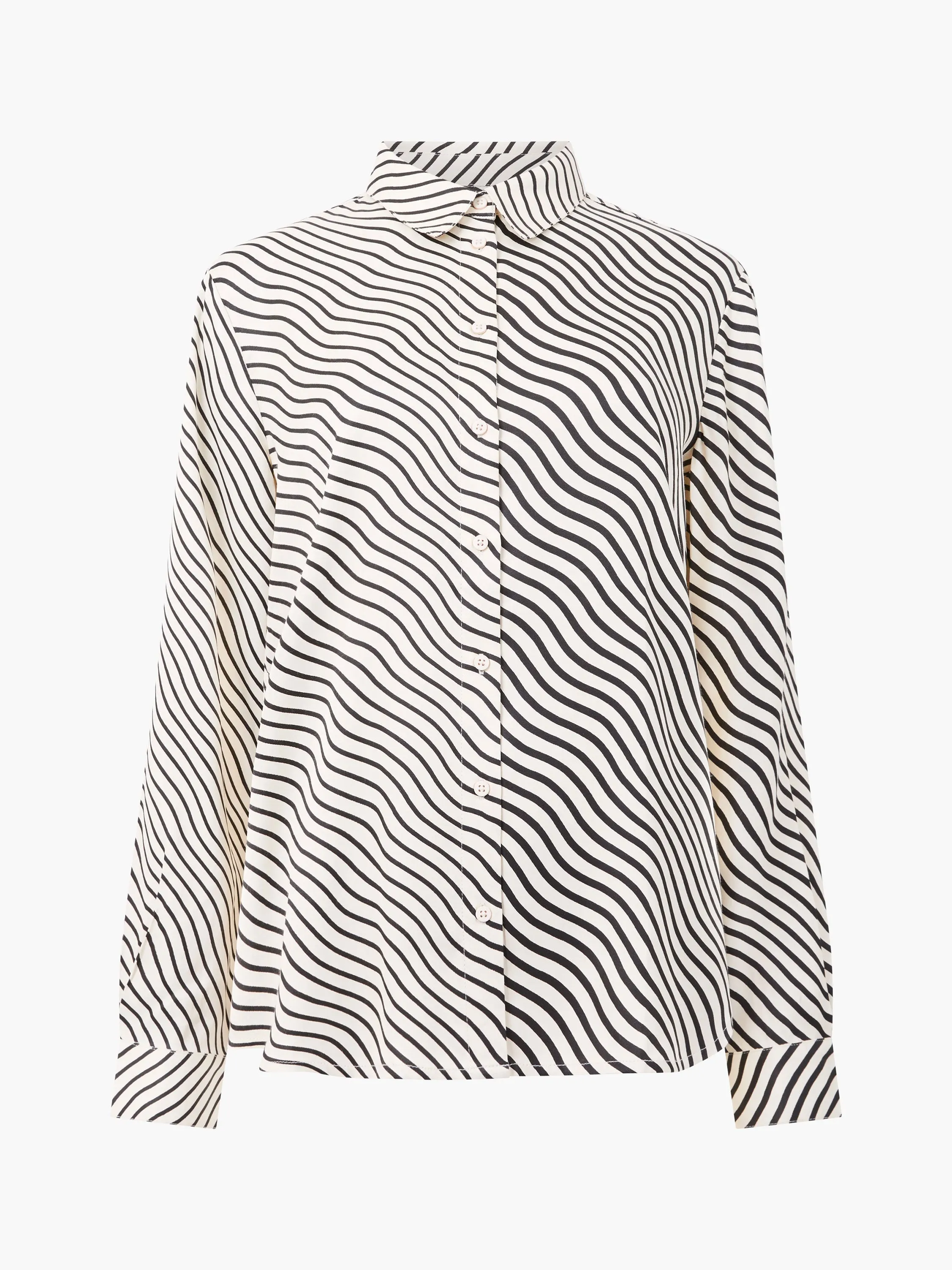 Candice Satin Stripe Shirt