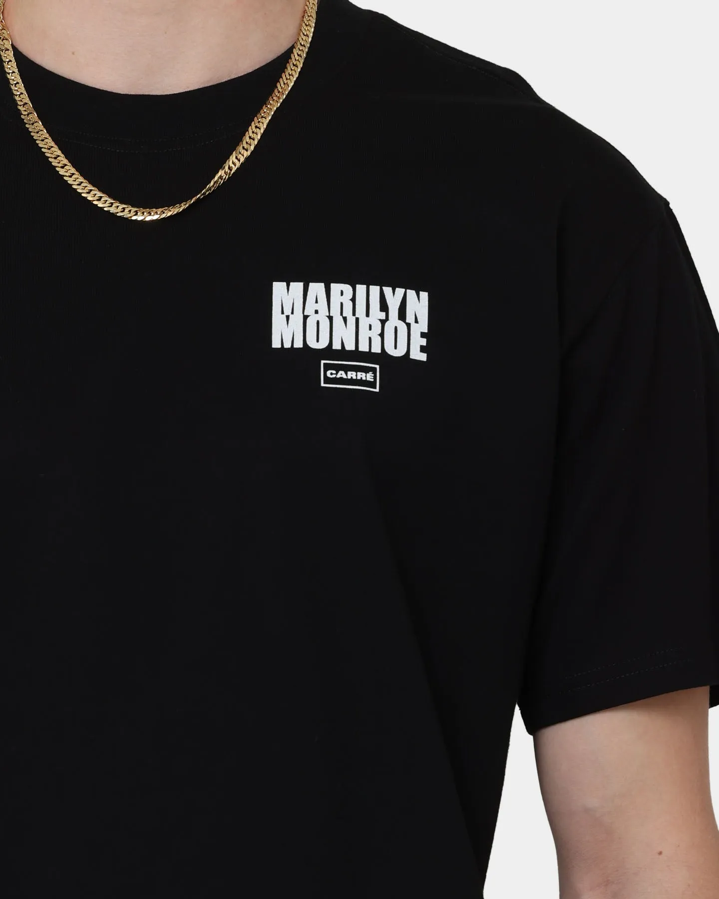 Carré X Marilyn Monroe Bold Is Beautiful T-Shirt Black