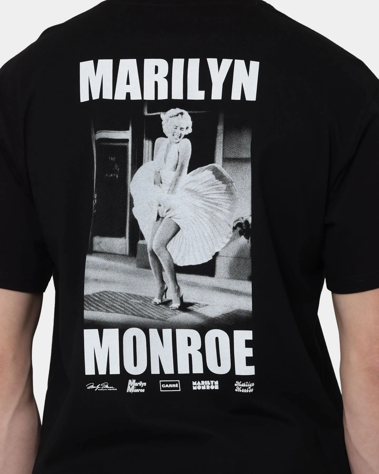 Carré X Marilyn Monroe Bold Is Beautiful T-Shirt Black