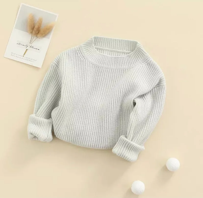 Chunky knit sweater • New colours
