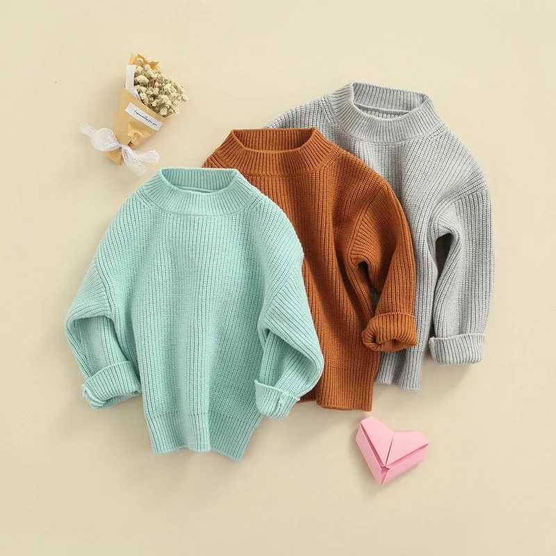 Chunky knit sweater • New colours