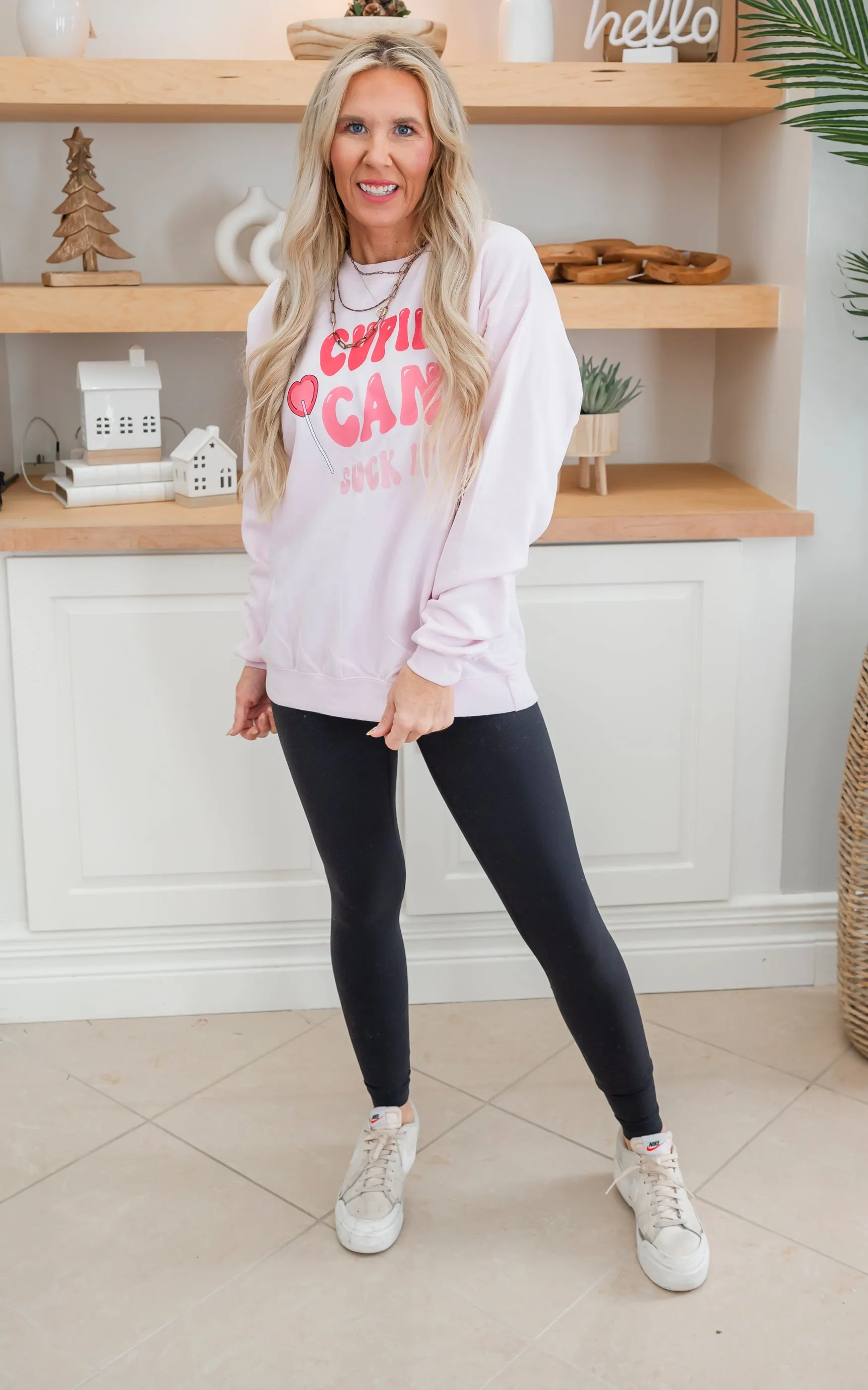 Cupid Can Suck It Crewneck Sweatshirt