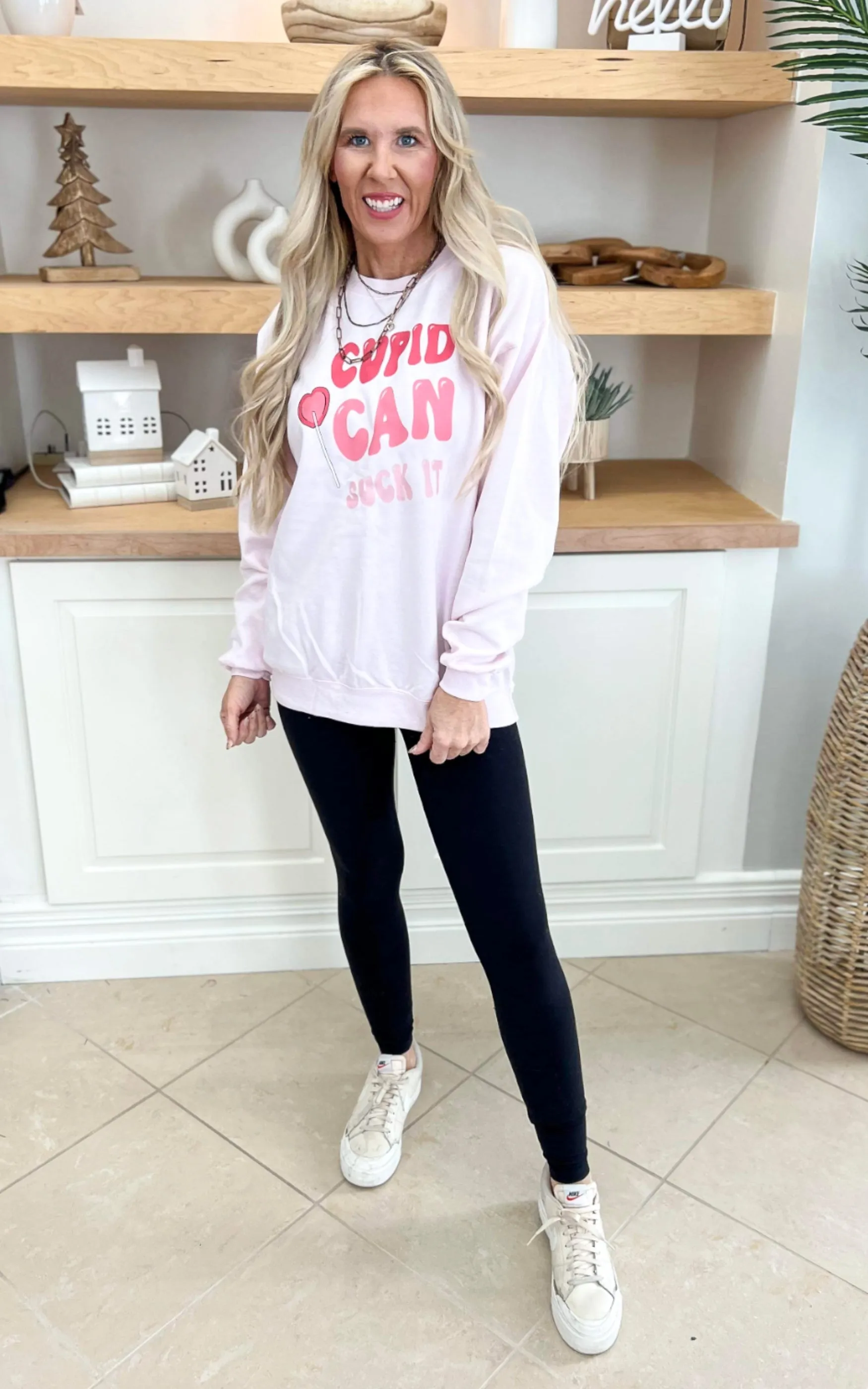 Cupid Can Suck It Crewneck Sweatshirt