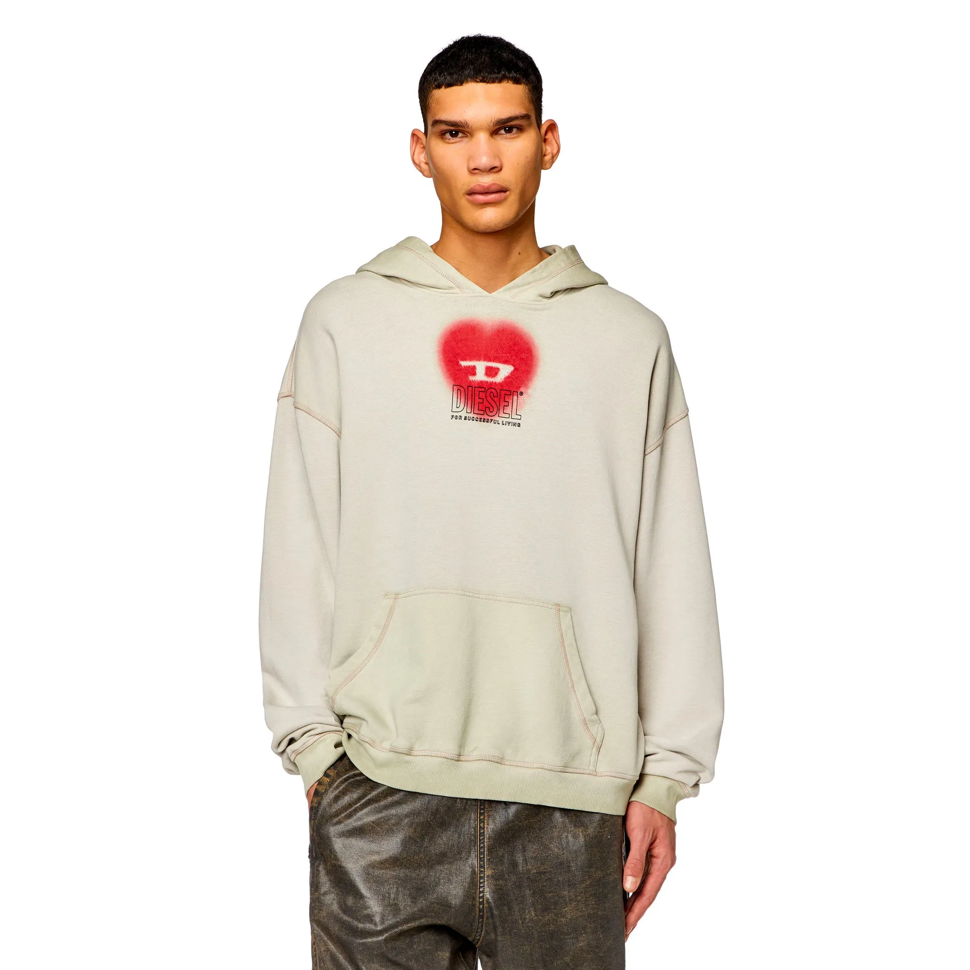 Diesel Mens S-BOXT-HOOD-N10 Hoodie