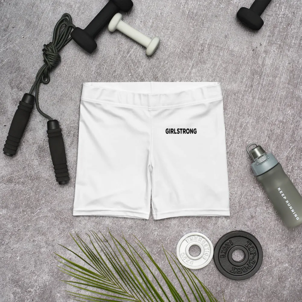 ELEVATED ESSENTIALS, SLIM AND SCULPT SHORTS WHITE