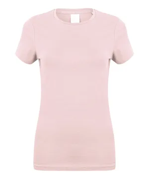 Feel good womens stretch t-shirt | Baby Pink