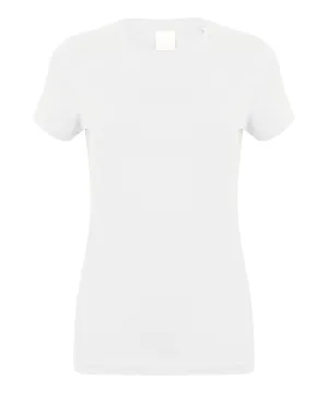 Feel good womens stretch t-shirt | White
