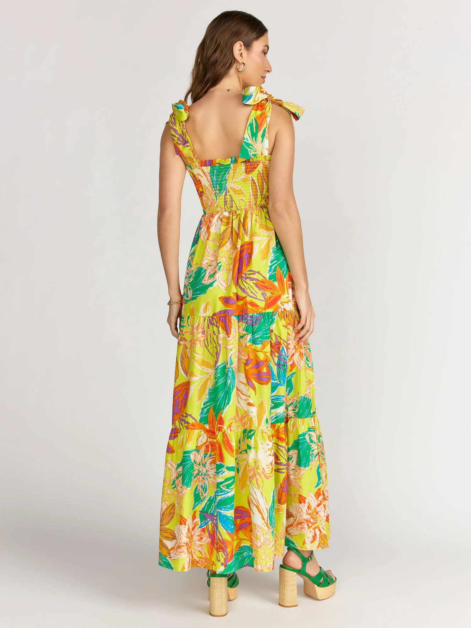 Flying Tomato Sleeveless Tropical Print Maxi Dress - Brands We Love