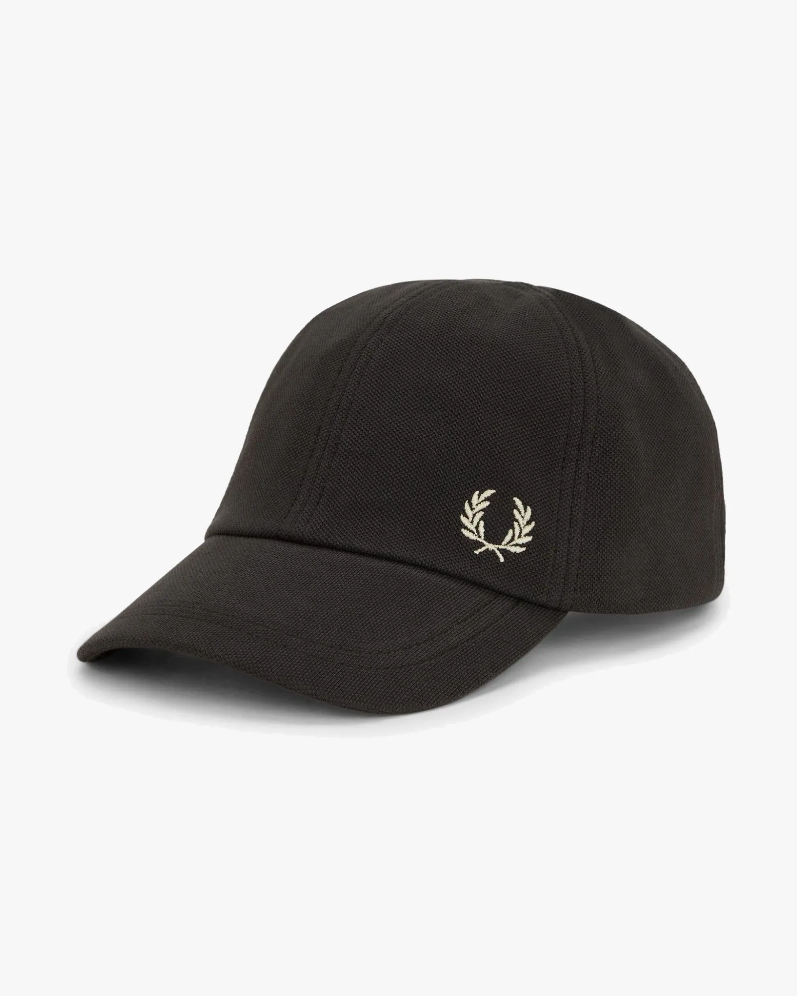 Fred Perry Classic Pique Cap - Anchor Grey / Oatmeal