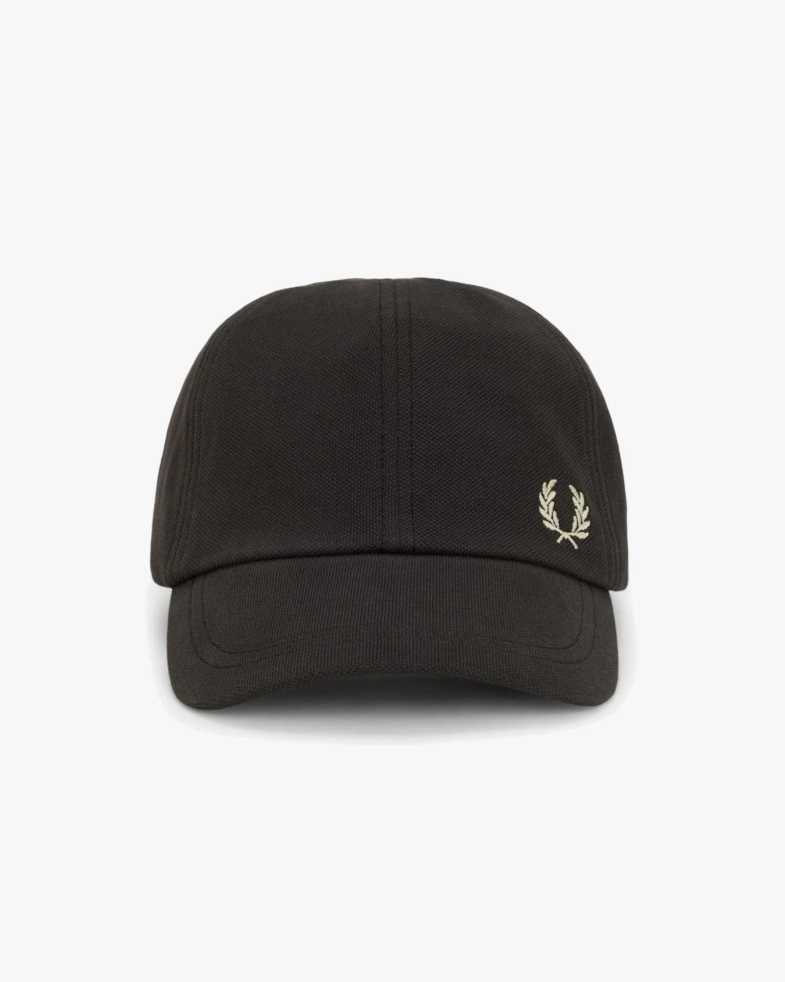 Fred Perry Classic Pique Cap - Anchor Grey / Oatmeal