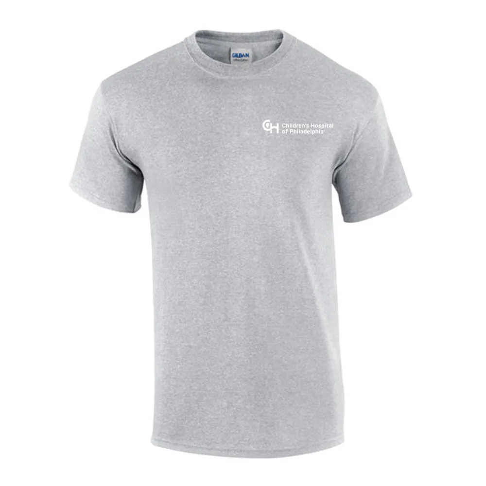 Gildan 6.1oz 100% Cotton Neutral Color T-Shirt With White CHOP Logo