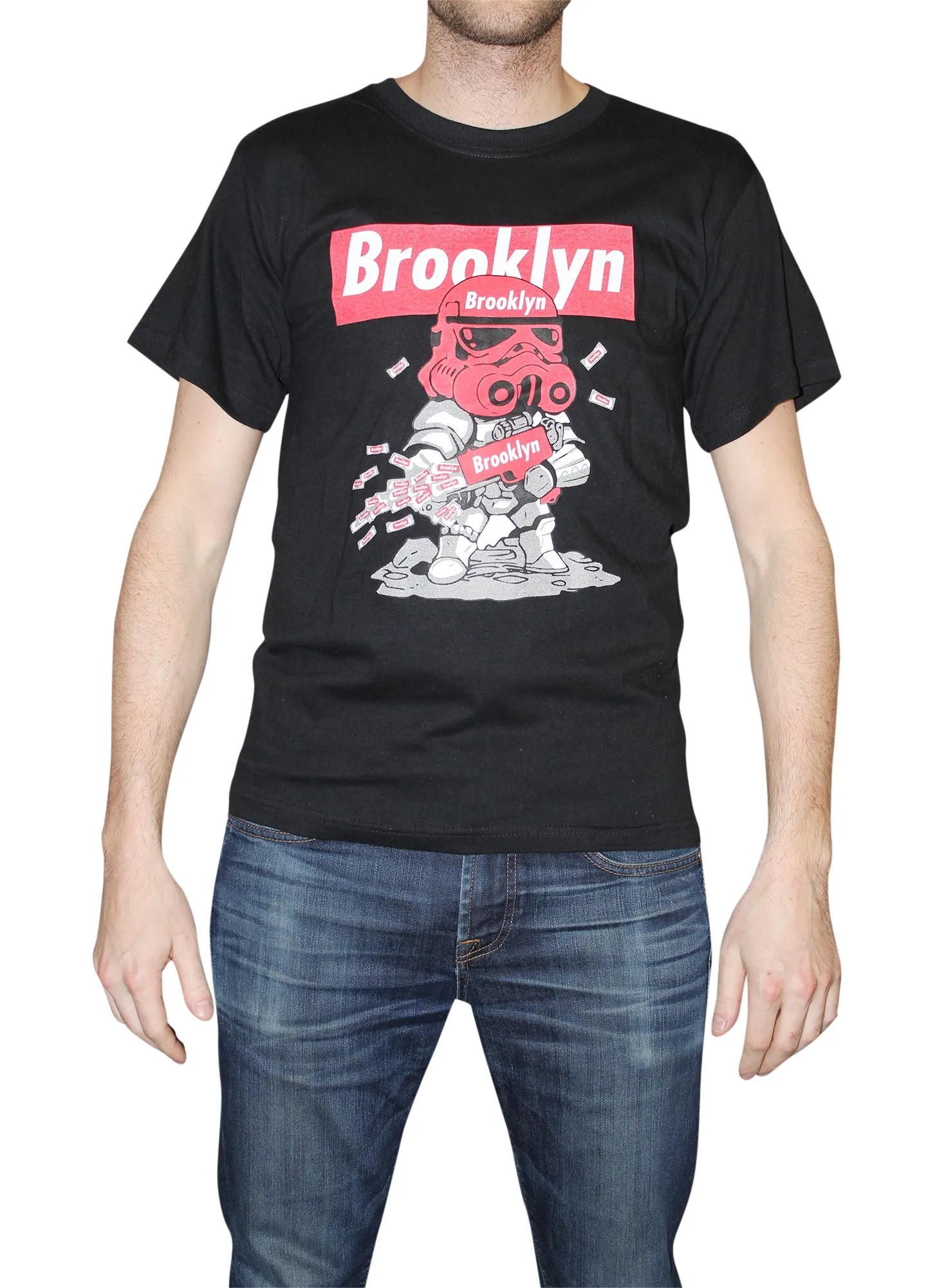 Hard Turn BK Men's Brooklyn Storm Trooper T-shirt