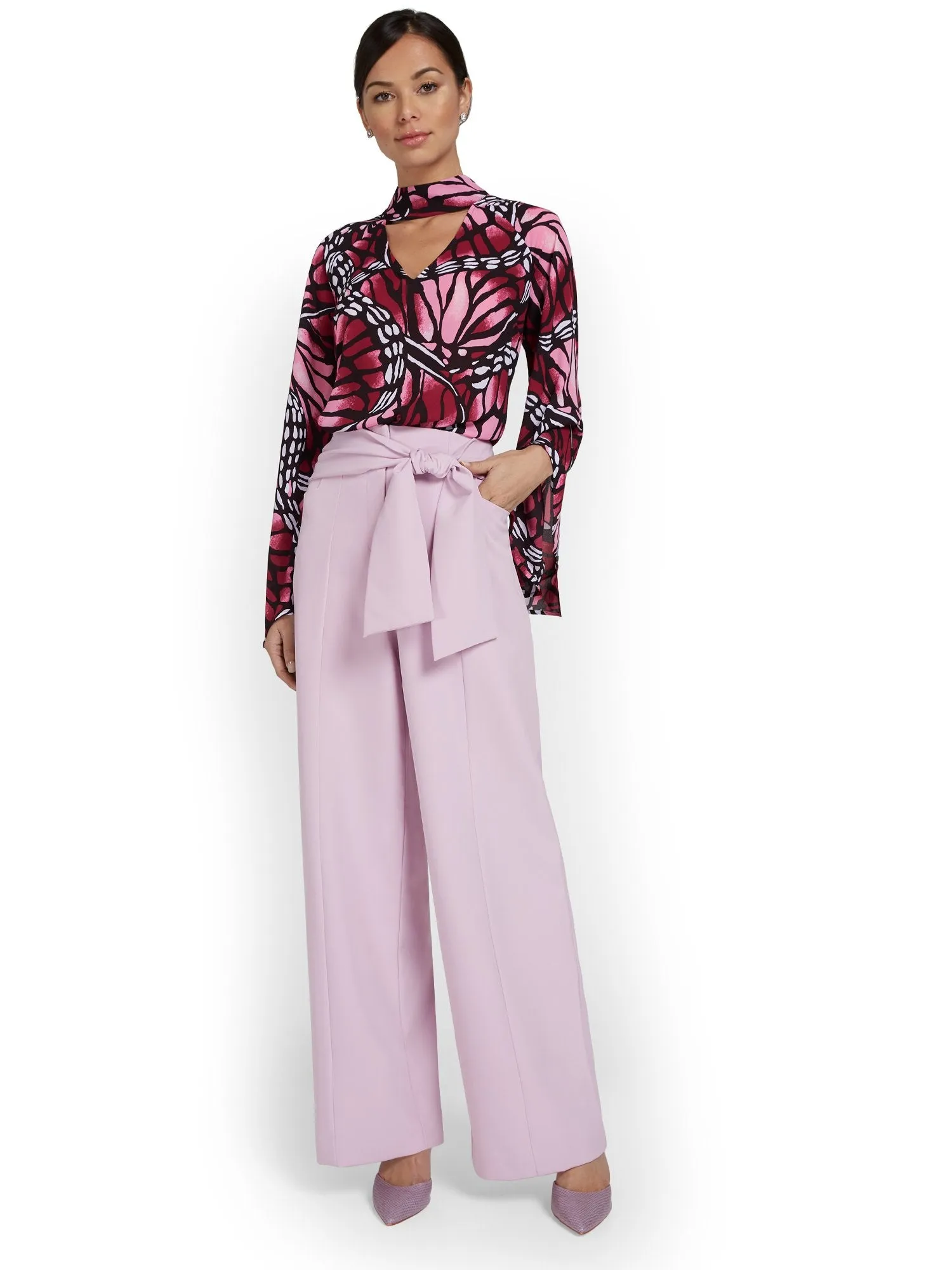 High-Waisted Palazzo Pant