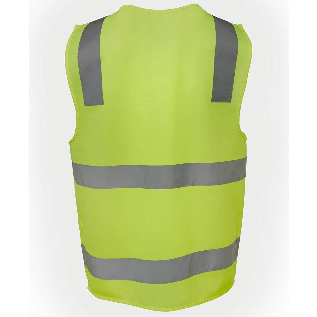 JB's Hi Vis Zip Safety Vest - 6DNSZ