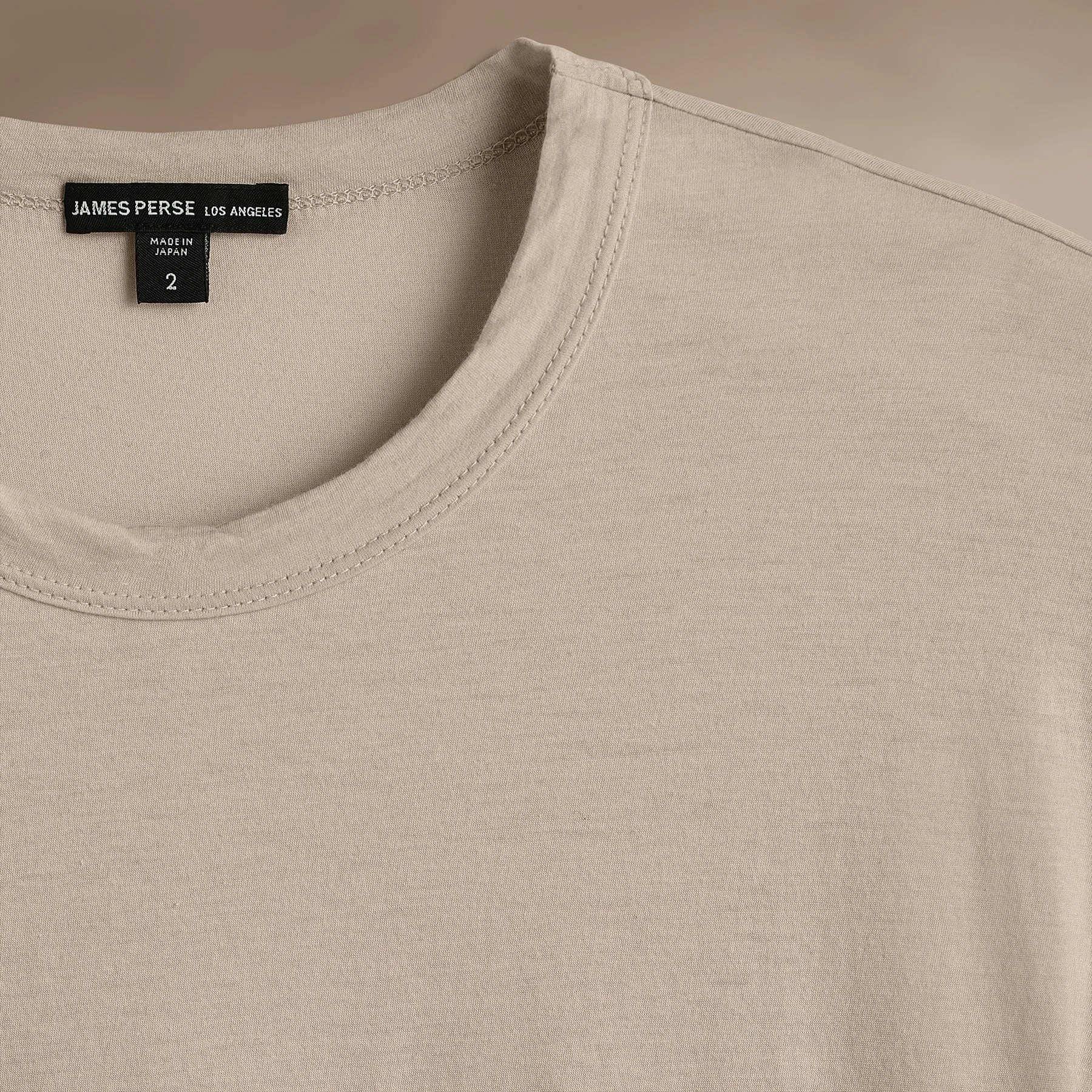 Luxe Lotus Jersey Tee - Overcast