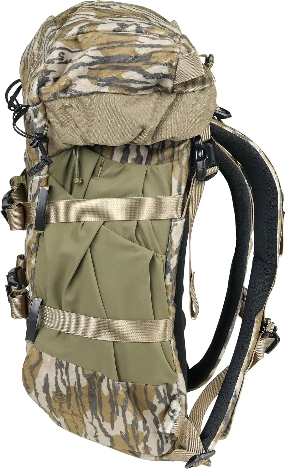 Mystery Ranch Treehouse 20, Tree Stand Hunting Backpack, Quiet, Waterproof, Daypack for Saddle Hunting, Outdoors, 20L, Mossy Oak Bottomland