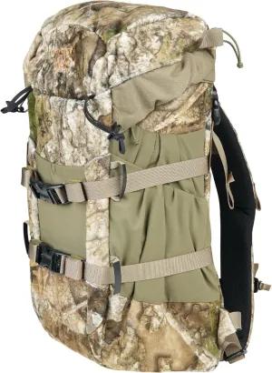 Mystery Ranch Treehouse 20, Tree Stand Hunting Backpack, Quiet, Waterproof, Daypack for Saddle Hunting, Outdoors, 20L, Realtree APX