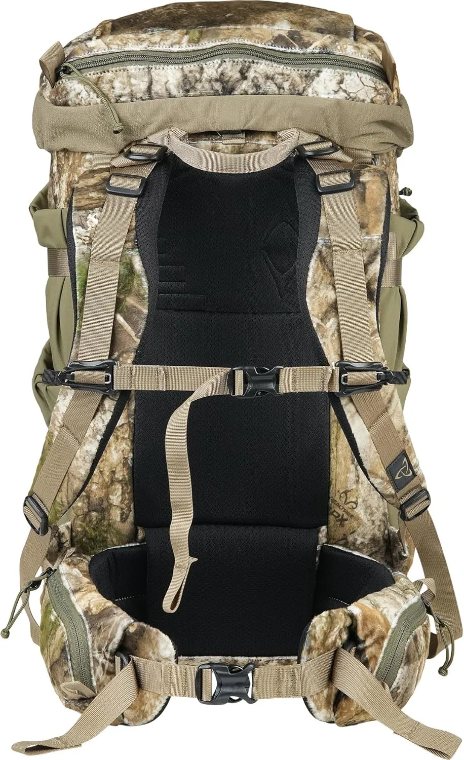 Mystery Ranch Treehouse 38, Tree Stand Hunting Backpack, Quiet, Waterproof, Daypack for Saddle Hunting, Outdoors, 30L - Realtree APX-L/XL