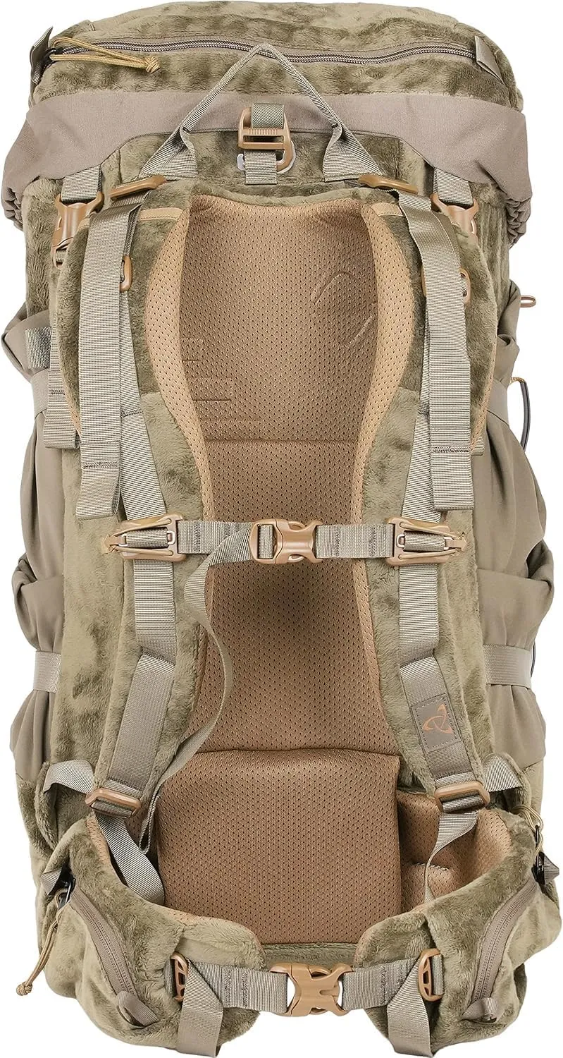 Mystery Ranch Treehouse 38, Tree Stand Hunting Backpack, Quiet, Waterproof, Daypack for Saddle Hunting, Outdoors, 30L - Wood-L/XL