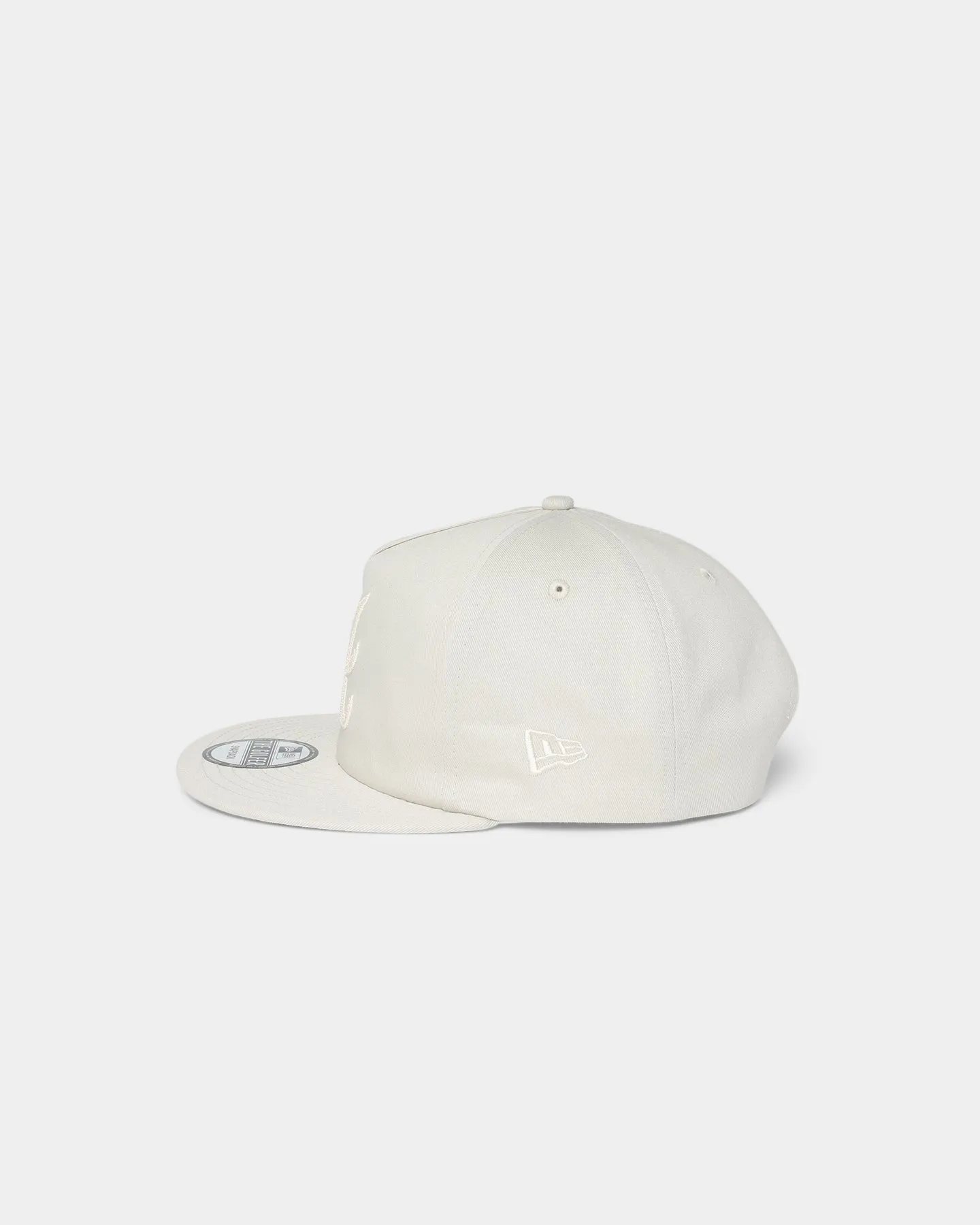 New Era Atlanta Braves 'Chain Stitch' Old Golfer Snapback Stone
