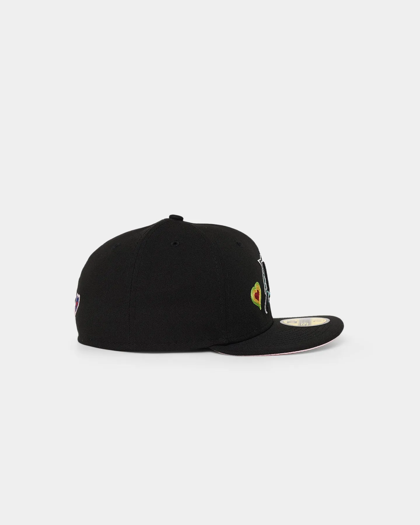 New Era Florida Marlins 'Chain Stitch Heart' 59FIFTY Fitted Multi-Coloured