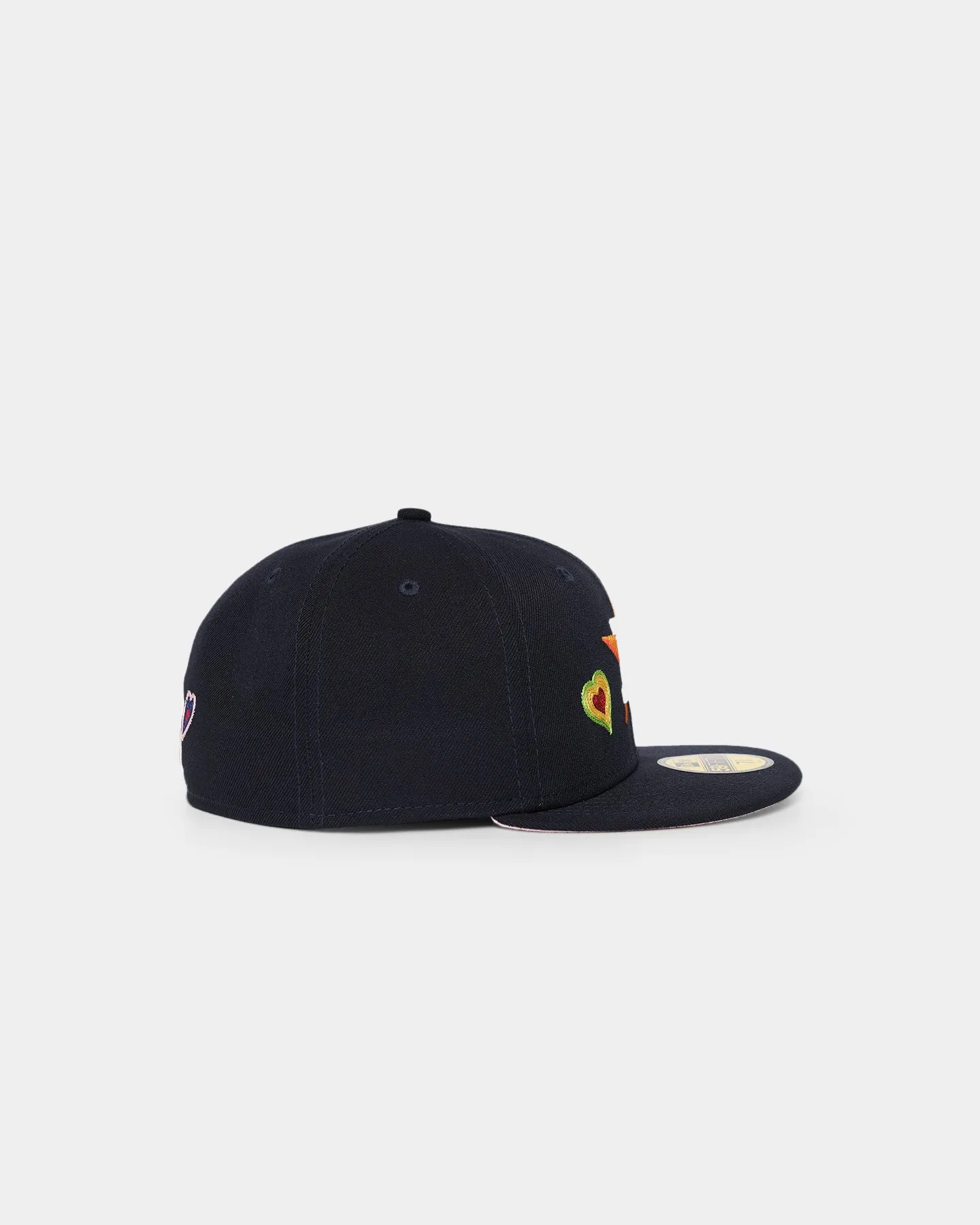 New Era Houston Astros 'Chain Stitch Heart' 59FIFTY Fitted Multi-Coloured