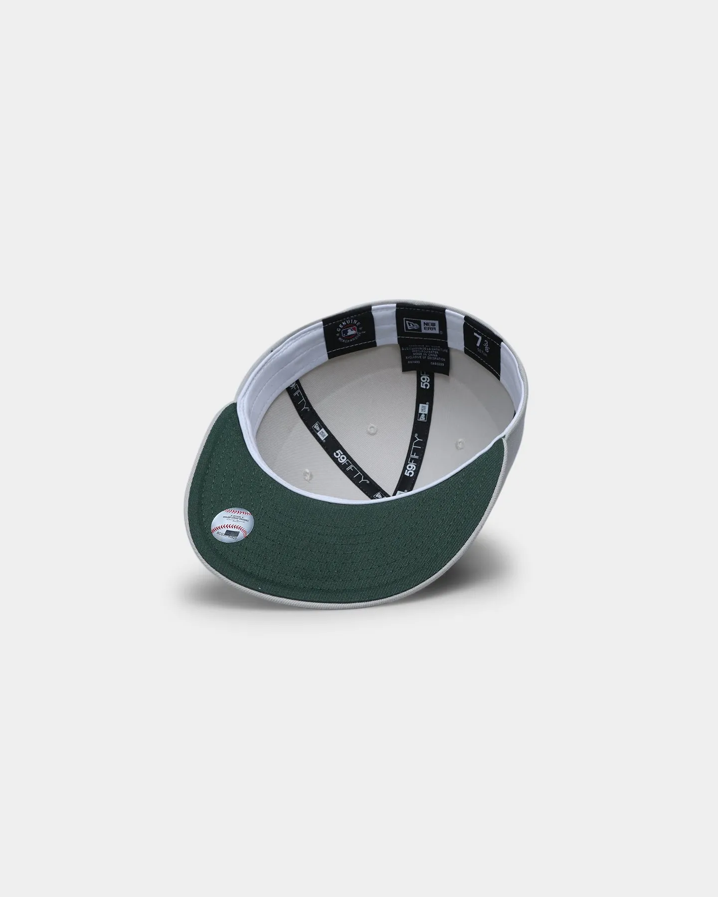 New Era Los Angeles Dodgers 'Chain Stitch' 59FIFTY Fitted Stone