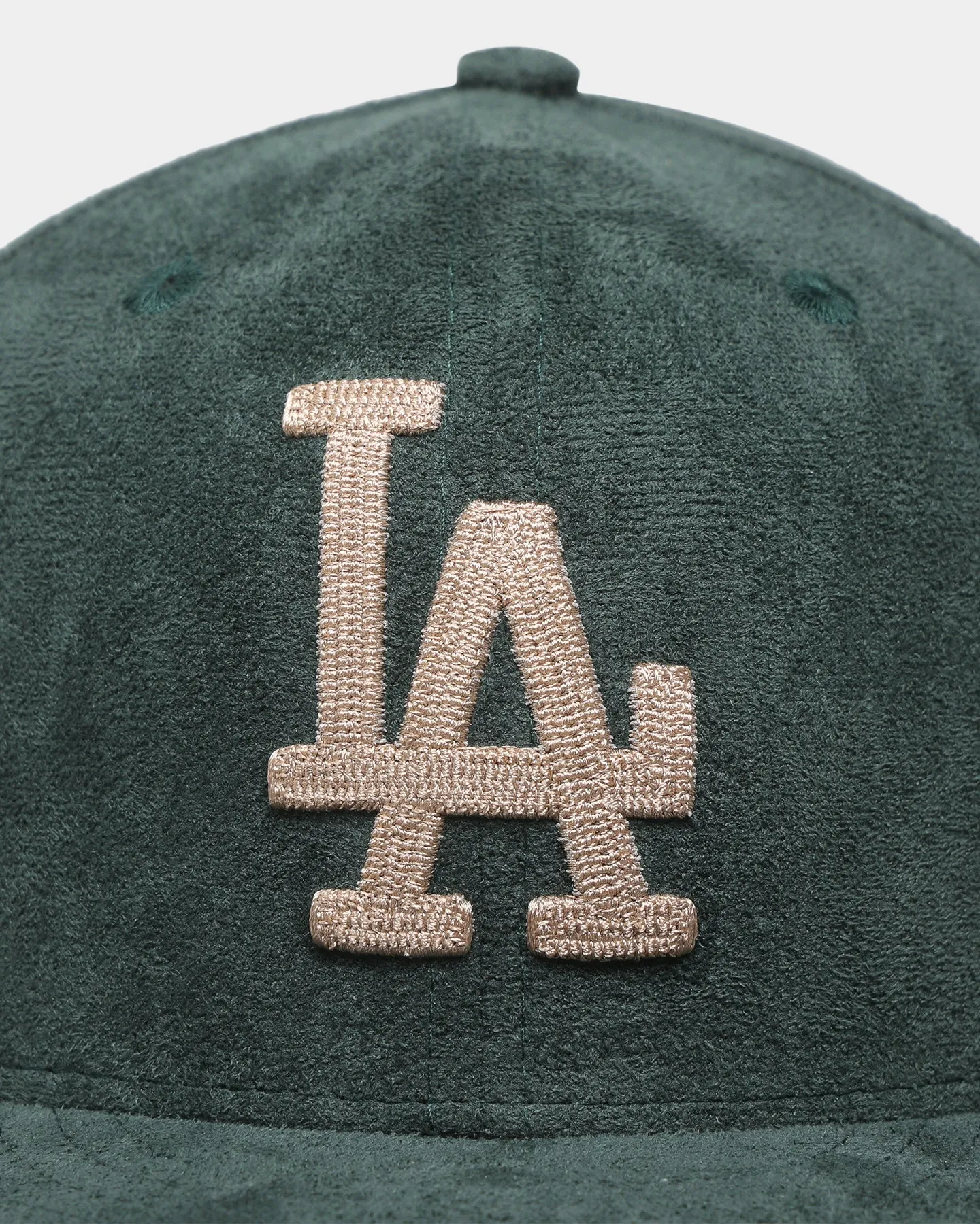 New Era Los Angeles Dodgers 'Forest Suede & Camel' 59FIFTY Fitted Dark Green