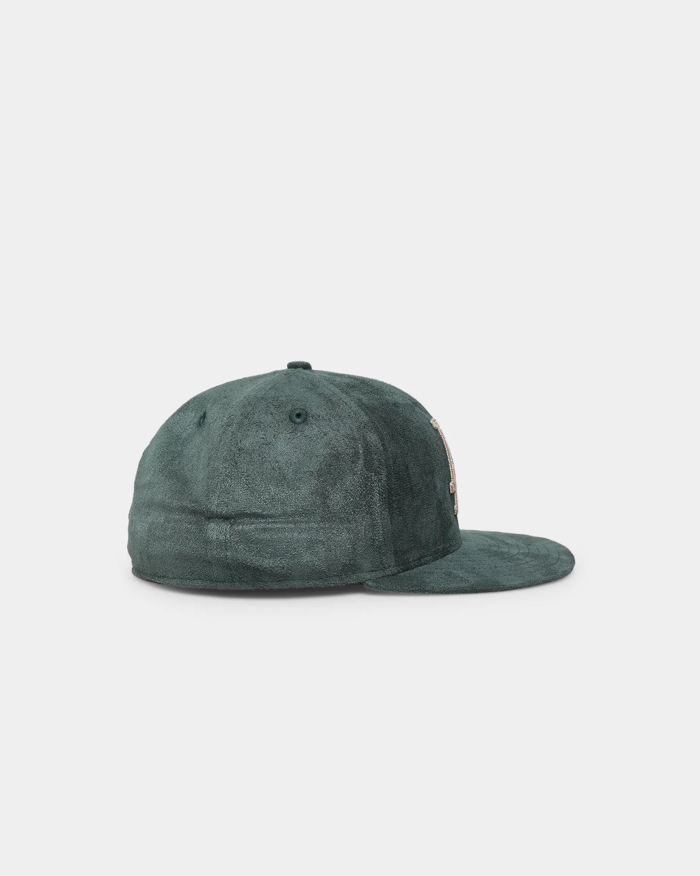 New Era Los Angeles Dodgers 'Forest Suede & Camel' 59FIFTY Fitted Dark Green