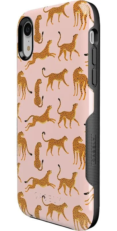 On the Prowl | Pink Leopard Print Case