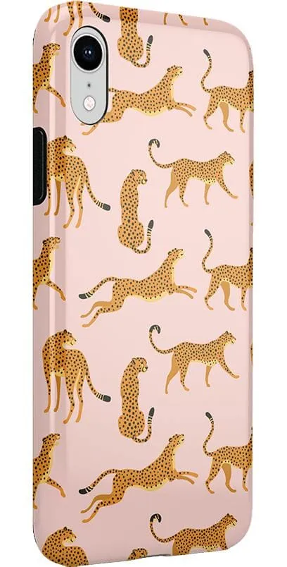 On the Prowl | Pink Leopard Print Case