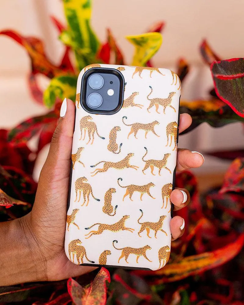 On the Prowl | Pink Leopard Print Case