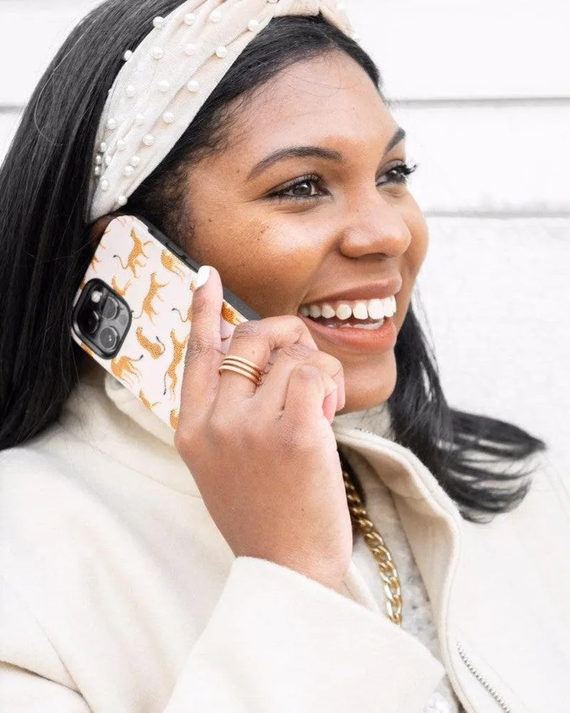 On the Prowl | Pink Leopard Print Case