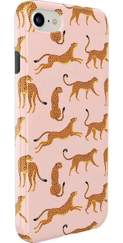 On the Prowl | Pink Leopard Print Case