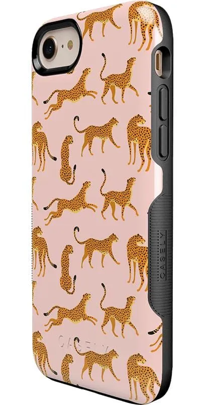 On the Prowl | Pink Leopard Print Case