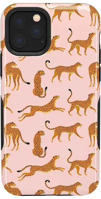 On the Prowl | Pink Leopard Print Case