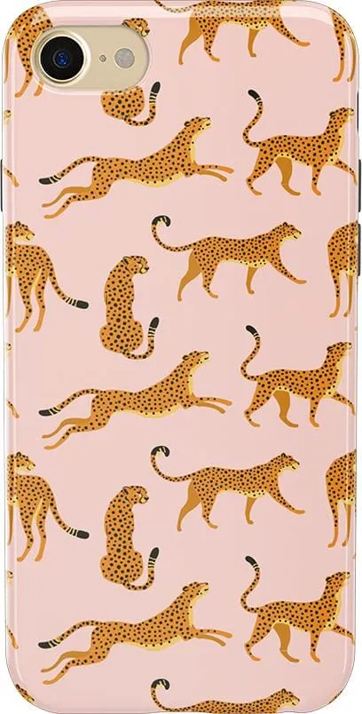 On the Prowl | Pink Leopard Print Case