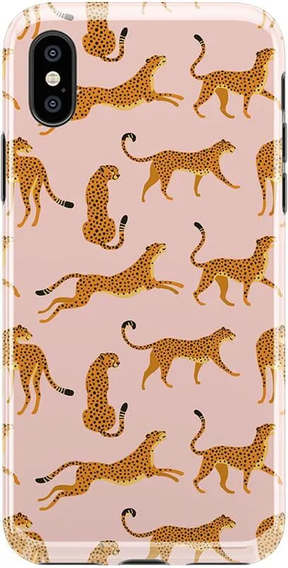 On the Prowl | Pink Leopard Print Case