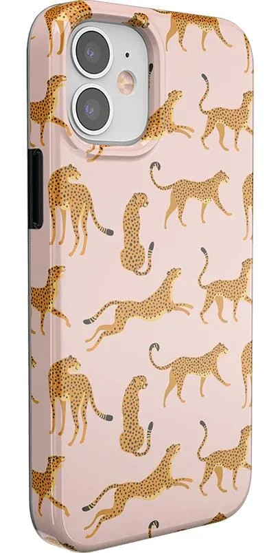 On the Prowl | Pink Leopard Print Case