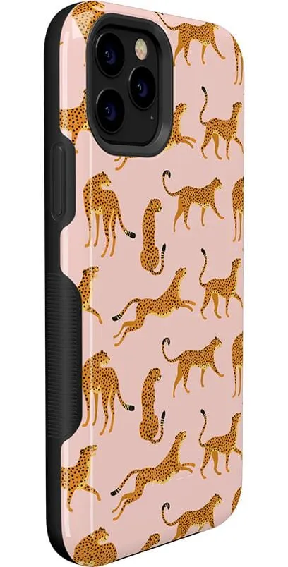 On the Prowl | Pink Leopard Print Case
