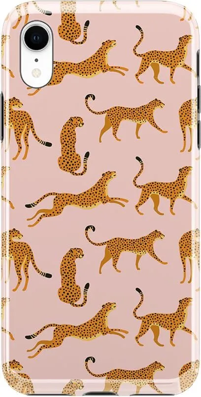 On the Prowl | Pink Leopard Print Case