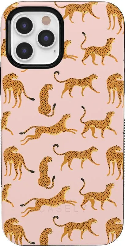 On the Prowl | Pink Leopard Print Case
