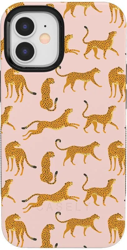 On the Prowl | Pink Leopard Print Case