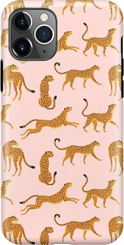 On the Prowl | Pink Leopard Print Case